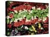 Venice, Veneto, Italy, Coloured Pasta on Display in a Shop Window-Ken Scicluna-Stretched Canvas