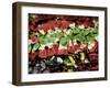 Venice, Veneto, Italy, Coloured Pasta on Display in a Shop Window-Ken Scicluna-Framed Photographic Print