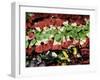 Venice, Veneto, Italy, Coloured Pasta on Display in a Shop Window-Ken Scicluna-Framed Photographic Print