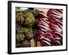 Venice, Veneto, Italy, Vegetables on Display in the Market-Ken Scicluna-Framed Photographic Print