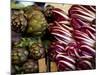 Venice, Veneto, Italy, Vegetables on Display in the Market-Ken Scicluna-Mounted Photographic Print