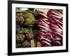 Venice, Veneto, Italy, Vegetables on Display in the Market-Ken Scicluna-Framed Photographic Print