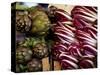 Venice, Veneto, Italy, Vegetables on Display in the Market-Ken Scicluna-Stretched Canvas