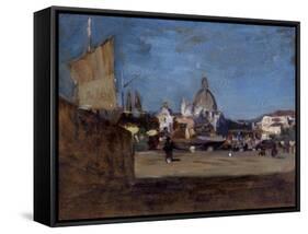 Venice (Venezia)-Demetrio Cosola-Framed Stretched Canvas