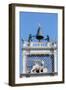 Venice, Venice Province, Veneto, Italy. Torre dell'Orologio, or the Clock Tower, in Piazza San M...-null-Framed Photographic Print