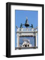 Venice, Venice Province, Veneto, Italy. Torre dell'Orologio, or the Clock Tower, in Piazza San M...-null-Framed Photographic Print