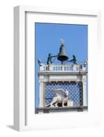 Venice, Venice Province, Veneto, Italy. Torre dell'Orologio, or the Clock Tower, in Piazza San M...-null-Framed Photographic Print