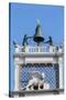 Venice, Venice Province, Veneto, Italy. Torre dell'Orologio, or the Clock Tower, in Piazza San M...-null-Stretched Canvas