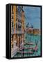Venice, View from Academia Bridge, June 2016-Anthony Butera-Framed Stretched Canvas