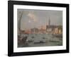 Venice - View to the Doge's Palace-Francesco Guardi-Framed Collectable Print