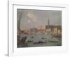 Venice - View to the Doge's Palace-Francesco Guardi-Framed Collectable Print