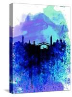 Venice Watercolor Skyline-NaxArt-Stretched Canvas