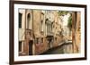 Venice Waterway-Les Mumm-Framed Photographic Print