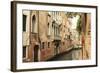 Venice Waterway-Les Mumm-Framed Photographic Print