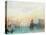 Venice with a First Crescent Moon-JMW Turner-Stretched Canvas