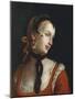 Venice: Woman with a Beauty Spot-Pietro Longhi-Mounted Giclee Print
