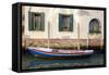 Venice Workboats II-Laura DeNardo-Framed Stretched Canvas
