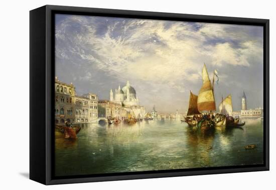 Venice-Thomas Moran-Framed Stretched Canvas