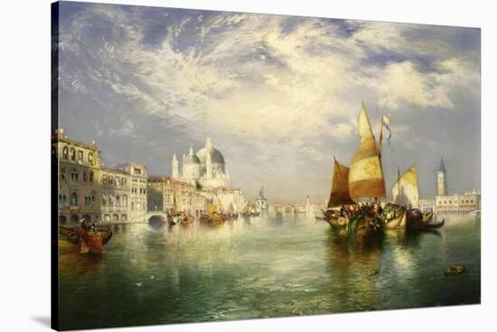 Venice-Thomas Moran-Stretched Canvas