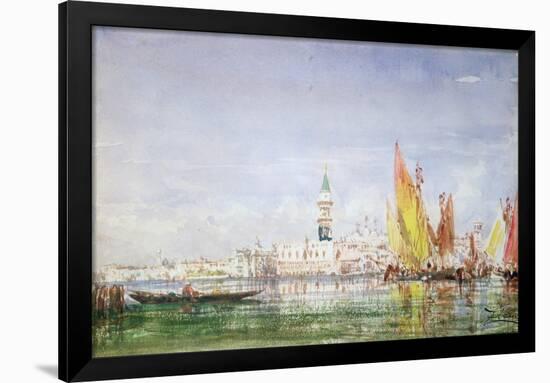 Venice-Felix Ziem-Framed Giclee Print