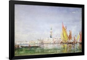 Venice-Felix Ziem-Framed Giclee Print