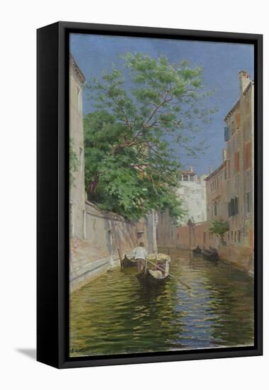 Venice-Remy Cogghe-Framed Stretched Canvas