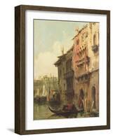 Venice-Richard Parkes Bonington-Framed Giclee Print