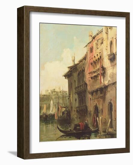 Venice-Richard Parkes Bonington-Framed Giclee Print