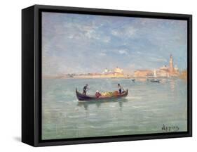 Venice-Adolphe Appian-Framed Stretched Canvas