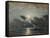 Venise, clair de lune-Félix Ziem-Framed Stretched Canvas