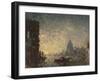 Venise coucher de soleil-Félix Ziem-Framed Giclee Print