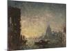 Venise coucher de soleil-Félix Ziem-Mounted Giclee Print