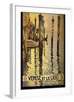 Venise Di Lido-null-Framed Giclee Print