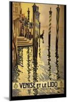 Venise Di Lido-null-Mounted Premium Giclee Print