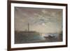 Venise et le Campanile au clair de lune-Félix Ziem-Framed Giclee Print