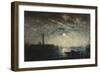 Venise et le Campanile au clair de lune-Félix Ziem-Framed Giclee Print
