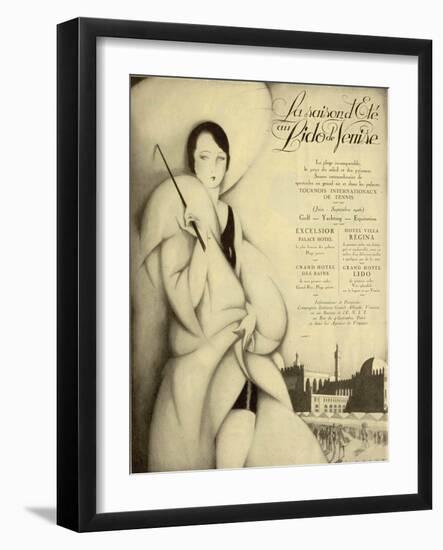 Venise Hotel-null-Framed Giclee Print