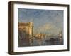 Venise, l'église de Crescuati-Félix Ziem-Framed Giclee Print