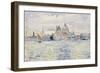 Venise, l'église de la Salute à l'entrée du Grand Canal-Henri Edmond Cross-Framed Giclee Print