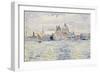 Venise, l'église de la Salute à l'entrée du Grand Canal-Henri Edmond Cross-Framed Giclee Print