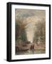 Venise, l'entrée du jardin français-Félix Ziem-Framed Giclee Print