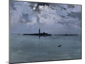 Venise : la nuit sur la lagune-Jules Bastien-Lepage-Mounted Giclee Print