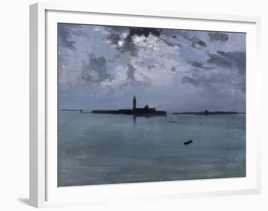Venise : la nuit sur la lagune-Jules Bastien-Lepage-Framed Giclee Print