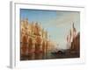 Venise, la place Saint-Marc, inondation-Félix Ziem-Framed Giclee Print