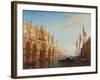 Venise, la place Saint-Marc, inondation-Félix Ziem-Framed Giclee Print