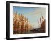 Venise, la place Saint-Marc, inondation-Félix Ziem-Framed Giclee Print