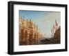 Venise, la place Saint-Marc, inondation-Félix Ziem-Framed Giclee Print