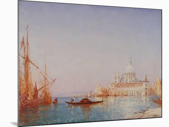 Venise, la Salute, effet du matin-Félix Ziem-Mounted Giclee Print