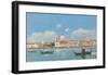 Venise, la Salute, la Douane et le Debut du Grand Canal-Eugene Boudin-Framed Premium Giclee Print