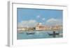 Venise, la Salute, la Douane et le Debut du Grand Canal-Eugene Boudin-Framed Premium Giclee Print